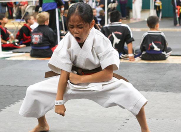 Little Samurais at Champions Karate Dojo